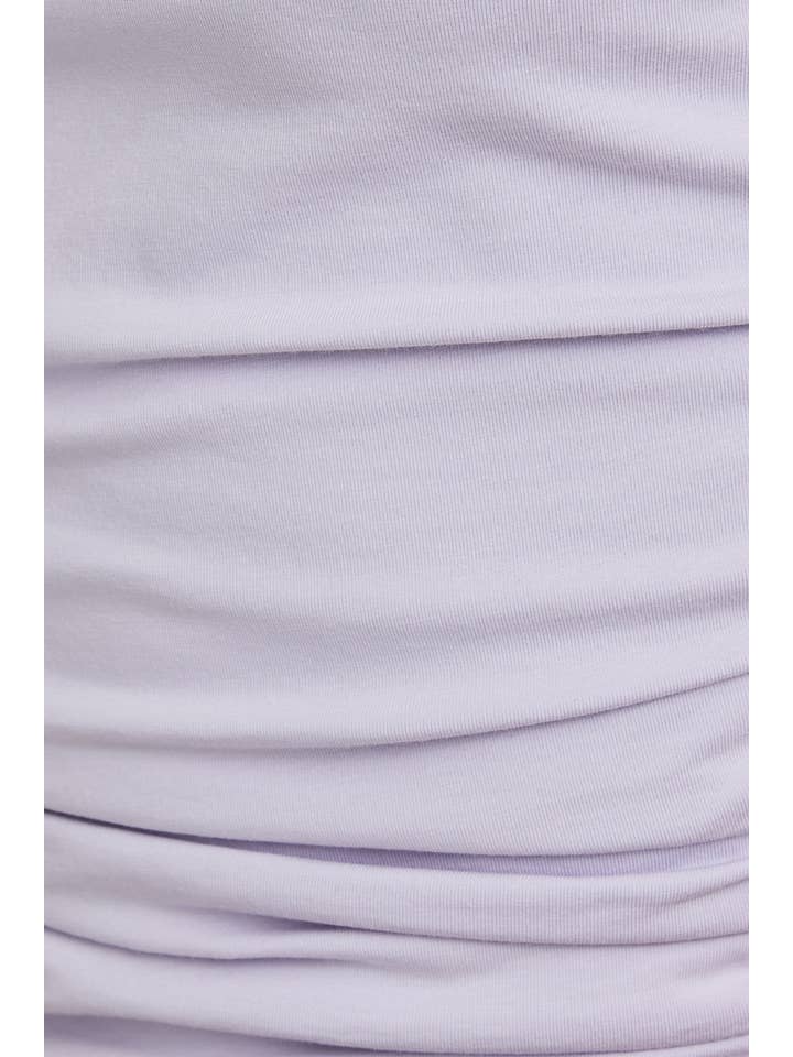 LE LIS - Wholesale Blouse - Women's - OFF THE SHOULDER TOP WITH RUCHING38