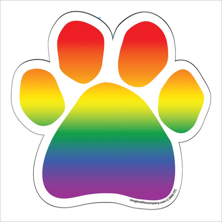 Rainbow Paw magneet voor wholesale door Imagine This Company