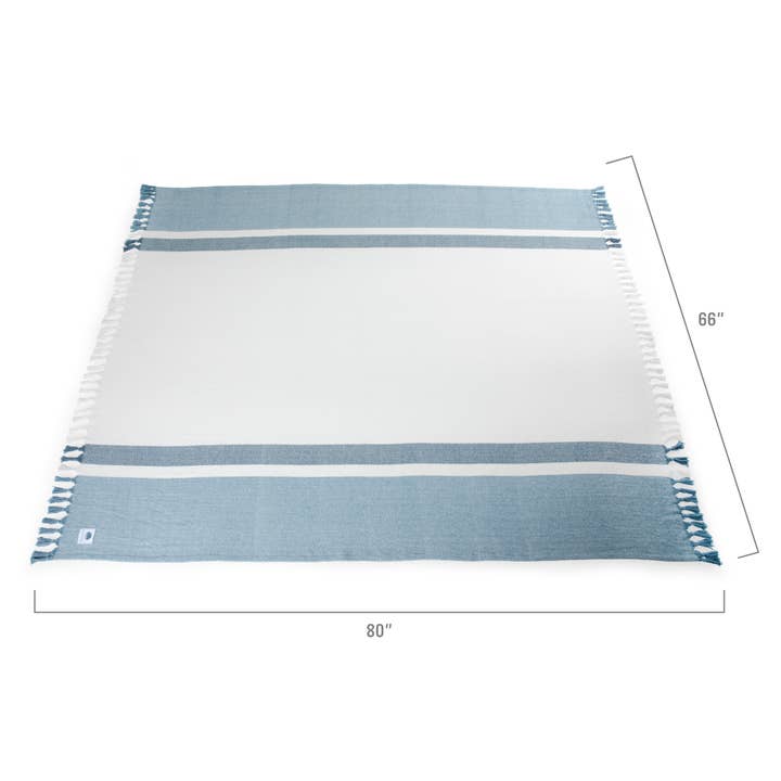 Beach State Oceanside Beach Blanket - High Tide Stripe for wholesale on Faire3