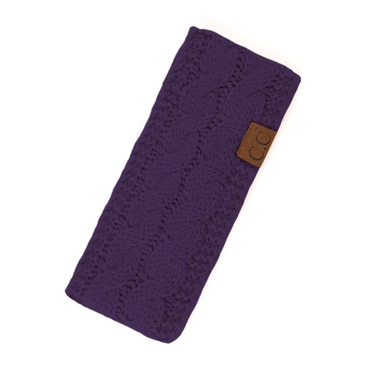 Hana - Wholesale Fashion Headband - Women's - C.C Cable Knit Solid Headband11