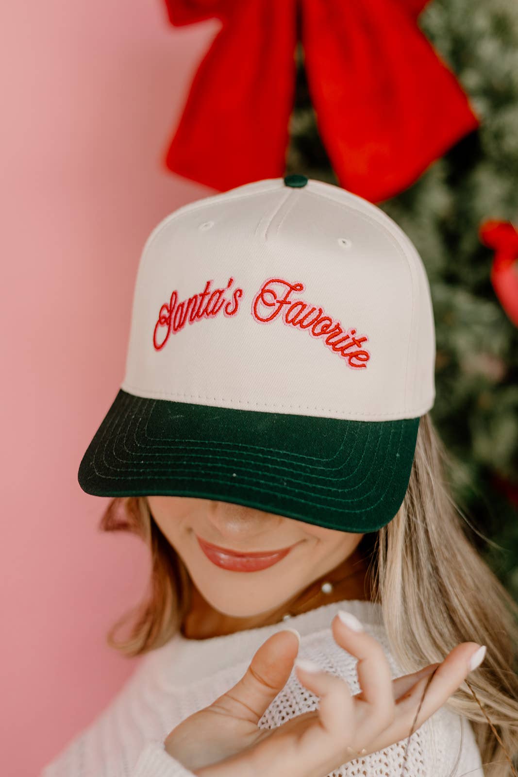 Worthy Hat Co. – wholesale Truckerkeps – Dam – Santas favoritgröna3