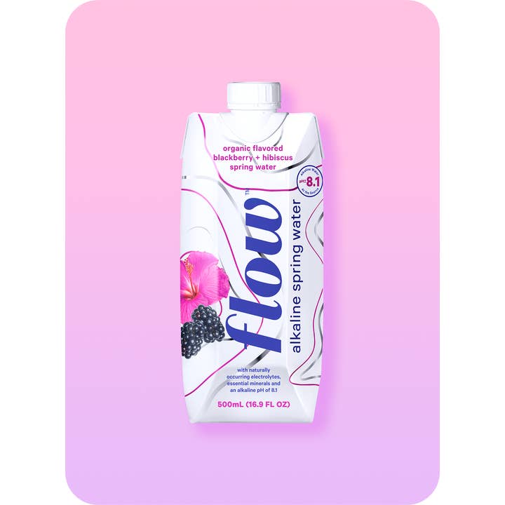 Oasis Snacks - Wholesale Flavored/Infused Water (Non-Carbonated) - Flow Alkaline Flavored Spring Water, 16.9oz6