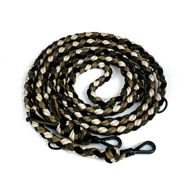 Tierluxe - Wholesale Pet Leash - Dog - Dog leash Tierluxe Leo Camouflage Handmade Paracord1