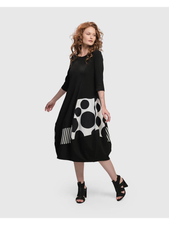 Urban Broadway Cocoon Dress, Mono for wholesale on Faire4