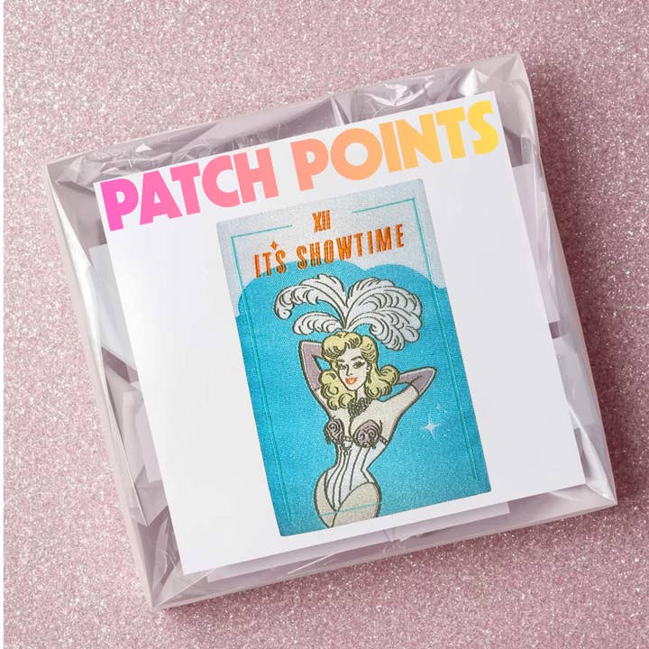 Swiftie Patch: Showgirl Iron on Patch for wholesale by Patch Points