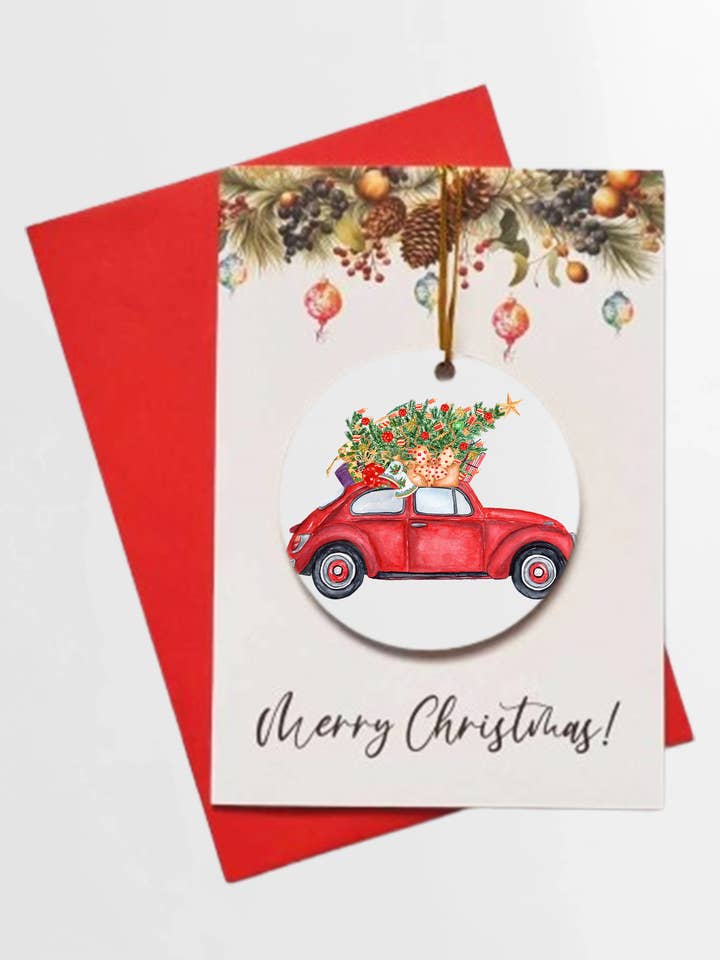 Weihnachtsbaum mit Käfer und Baumkugel und abnehmbarer Weihnachtsbaumkugel für den Großhandel von Homemade Hollydays Wholesale