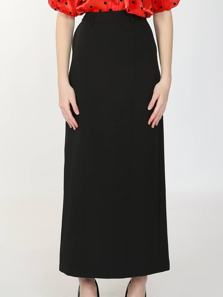 Lige Talje Maxi Nederdel MC5076-L for engroshandel hos Beulah Style