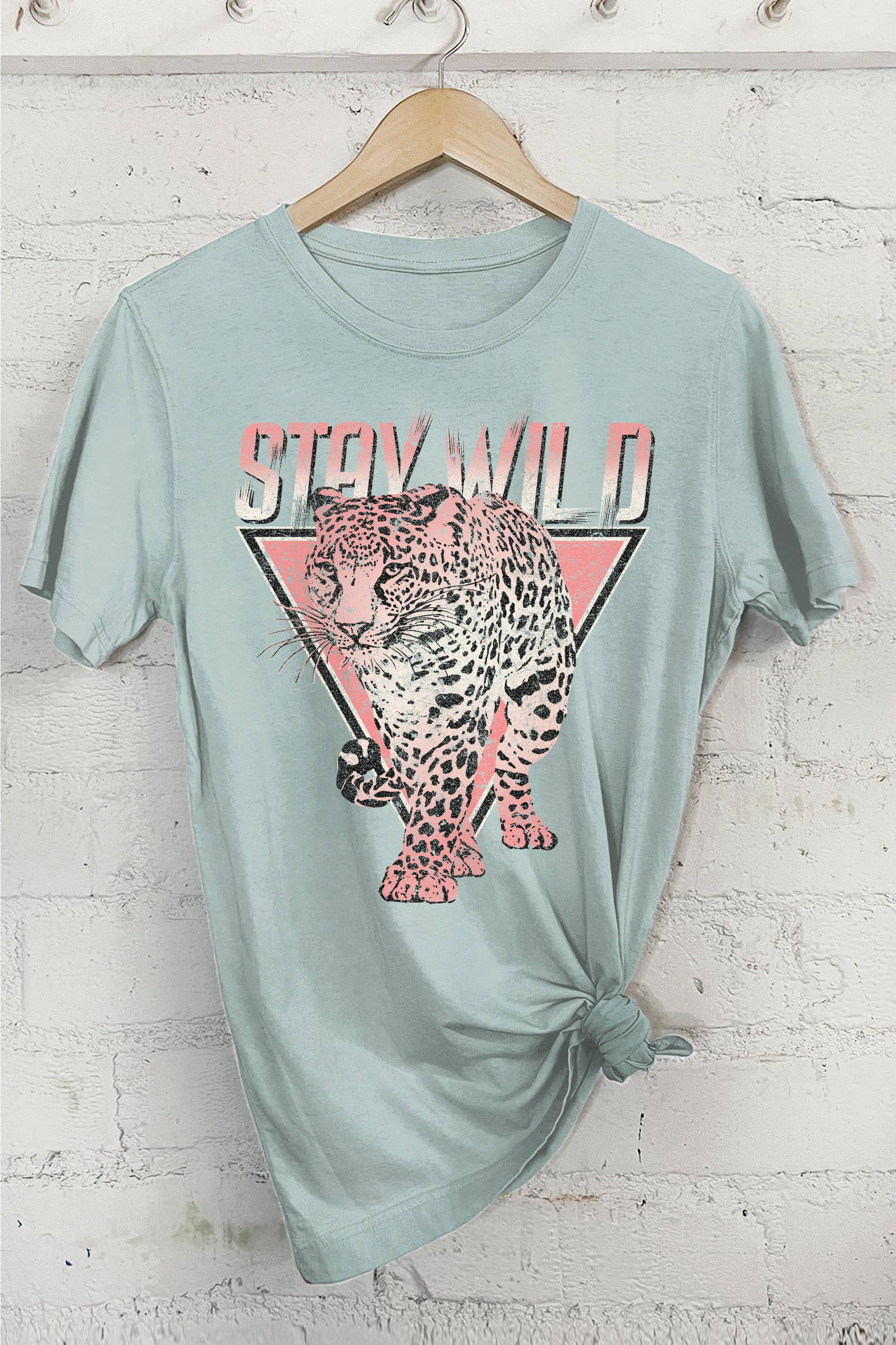 Rustee Clothing - Wholesale Screen Printed T-Shirt - Women's - STAY WILD7
