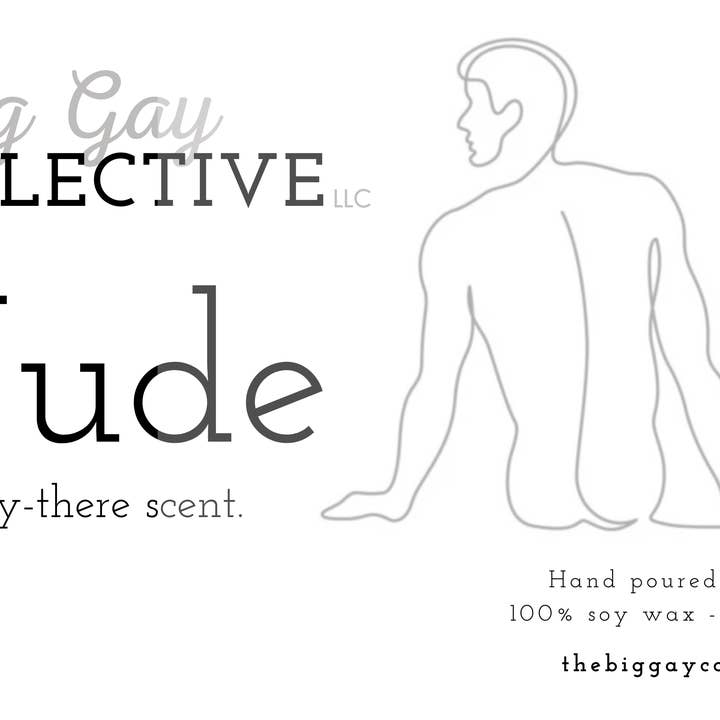 The Big Gay Collective LLC - Wholesale Jar/Filled Candle - Nude4