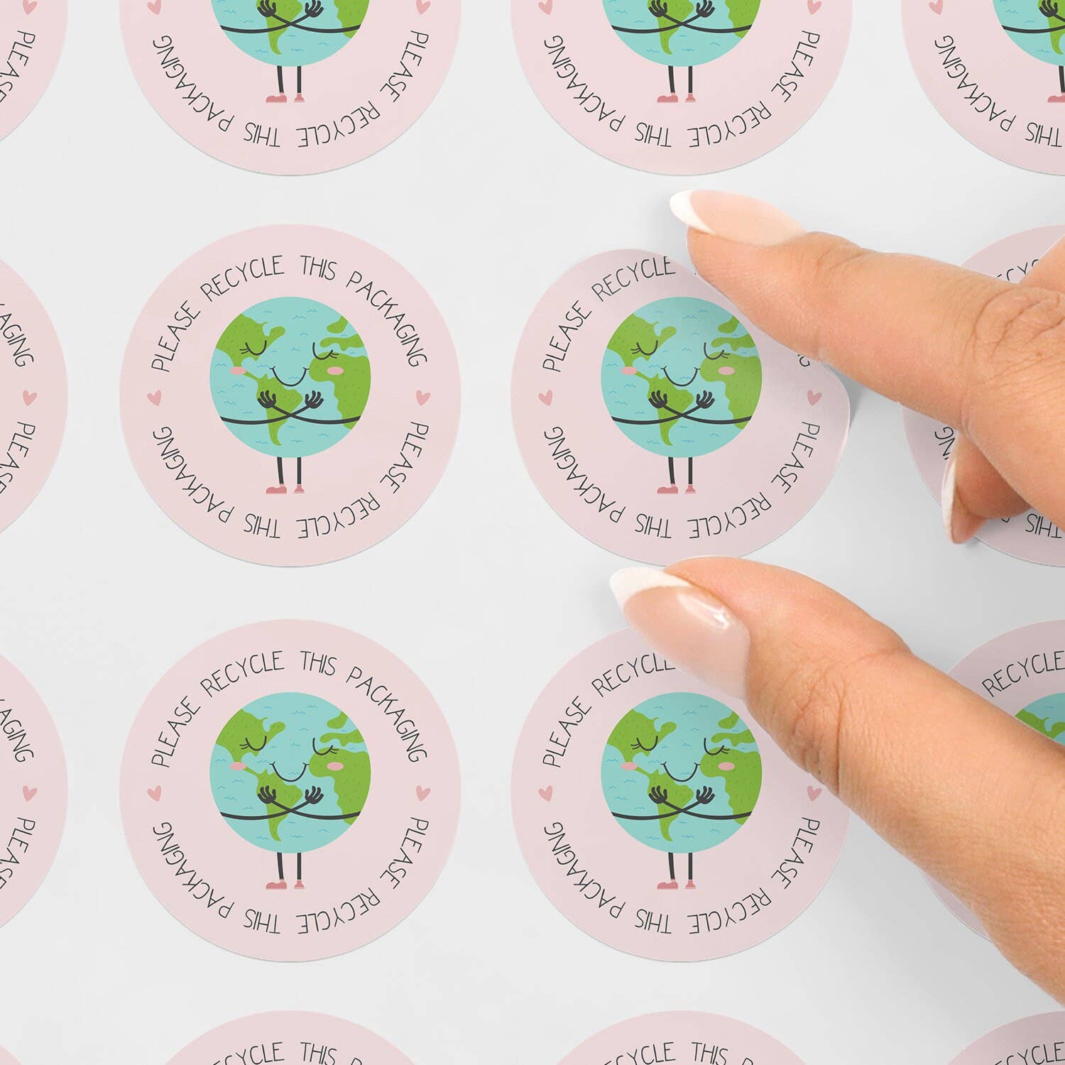 SR Creative Studio – wholesale Sticker – Eco-Friendly Recycled Packaging Matte Stickers1