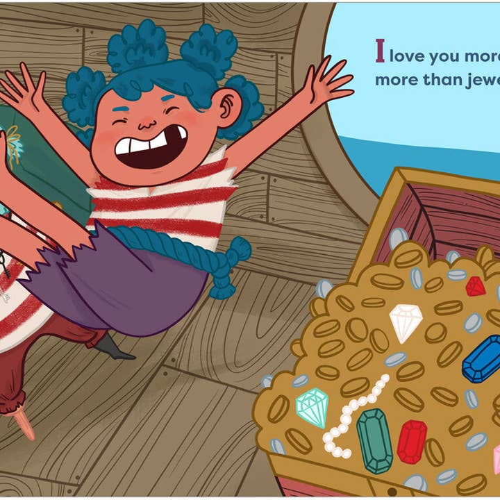 Hazy Dell Press - Vente Livre pour bébés et tout-petits (jusqu'à 2 ans) - Je t'aime plus que du pillage1