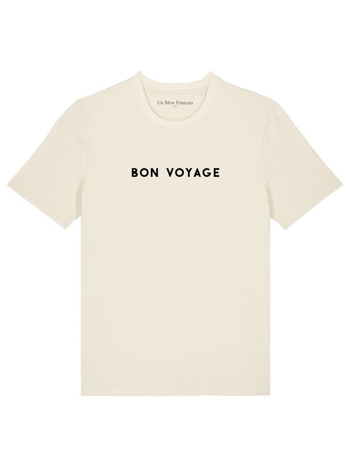 Un Rêve Français - Wholesale Screen Printed T-Shirt - Women's - “Bon Voyage” T-shirt2