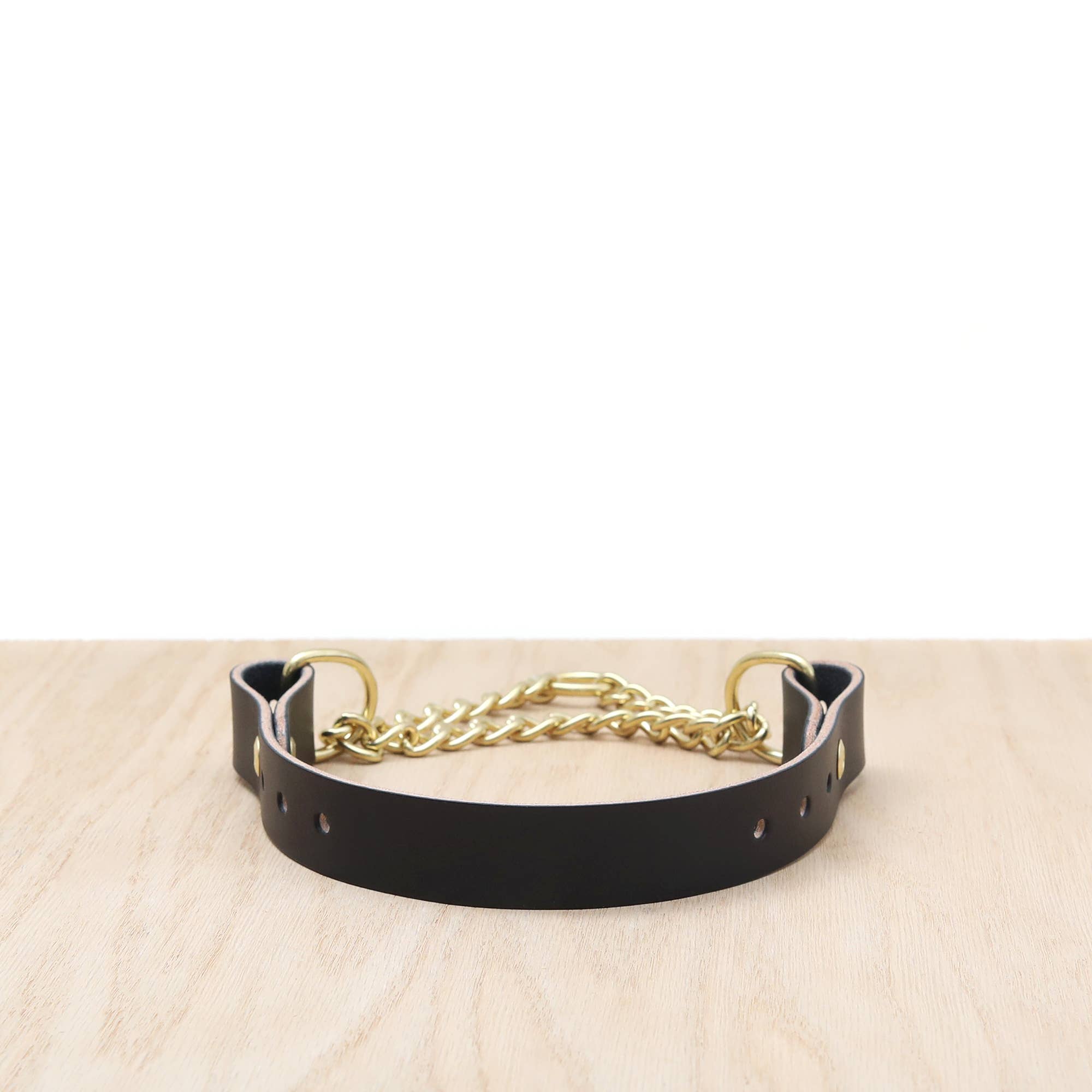 Mimi Green - Wholesale Pet Collar - Dog - Leather Chain Martingale Dog Collar (9 colors)0