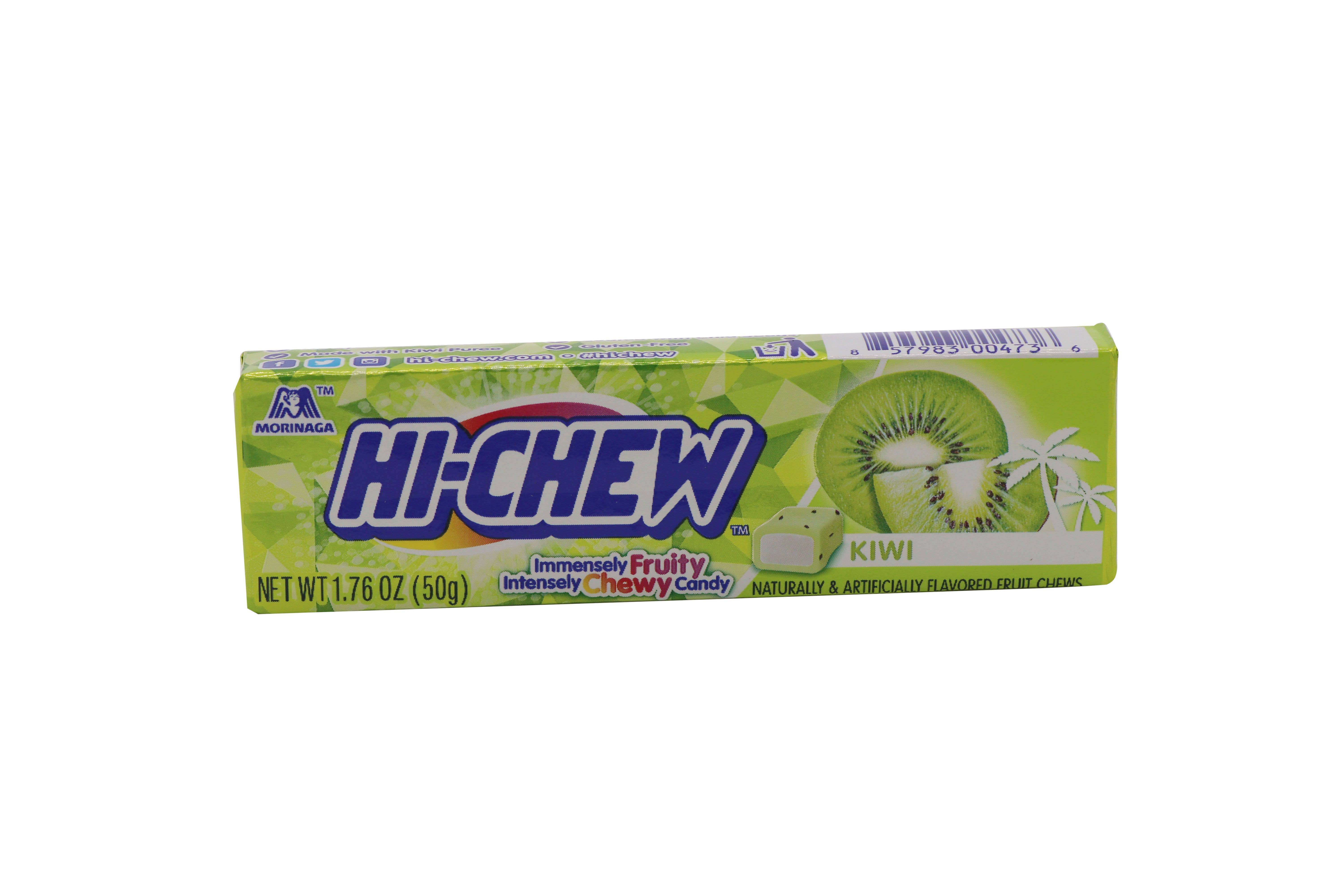 Grandpa Joe's Candy Shop - Wholesale Taffy - Hi-Chew Candy Kiwi Flavored, 15ct1