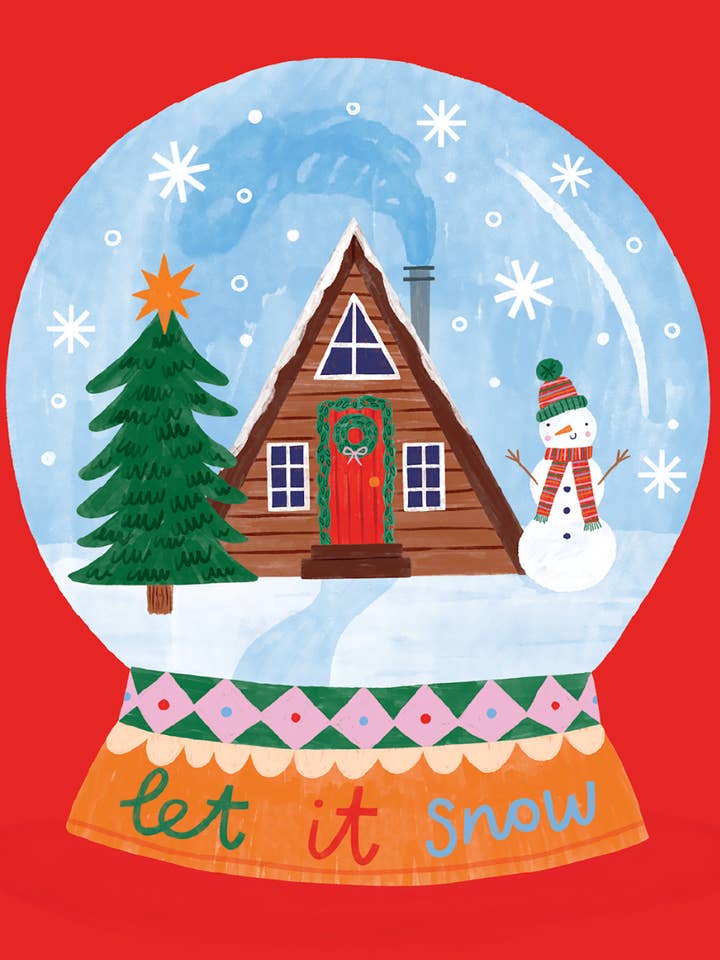 JIGGY Junior, Let it Snow par Lisa Barlow pour la vente par JIGGY Puzzles