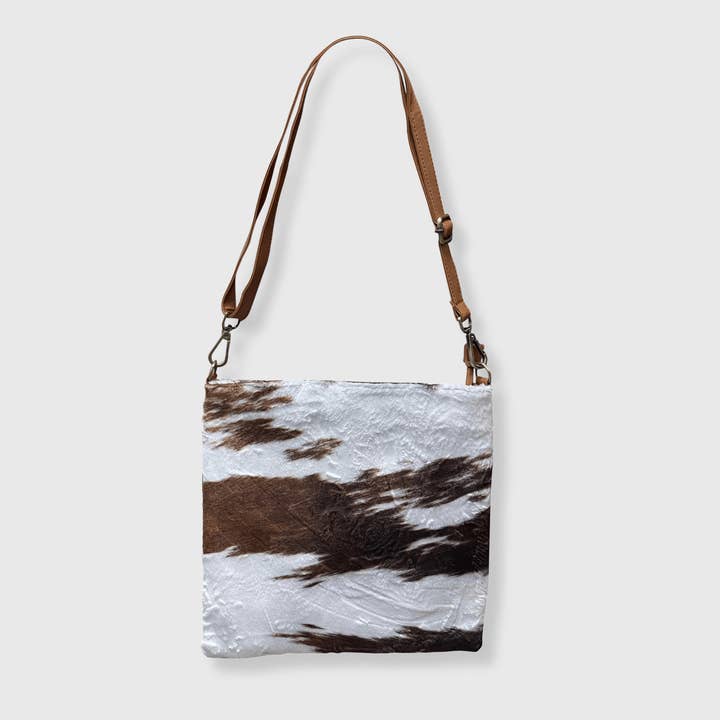 Cowhide Faux Hip Bag for wholesale by ILTEX Apparel