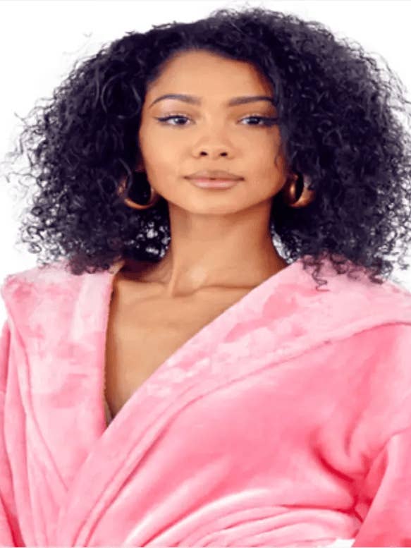 Lotus Linen - Wholesale Robe – Women's - Women’s Plush Hooded Robe - Spa-Worthy Comfort at Home21