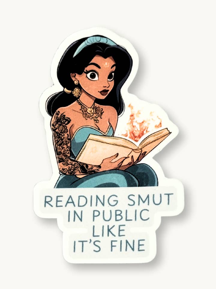 Jasmine Leest Smut Sticker voor wholesale door The sticker era