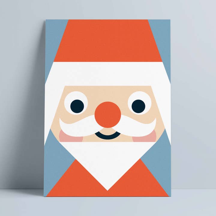 Postkort // Julemand for engroshandel hos Designfräulein