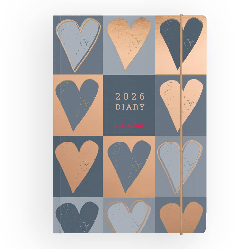 Tangible Stationery – wholesale Journal/diary – Matilda Moo - 2026 Diary - A5 Weekly Notes9