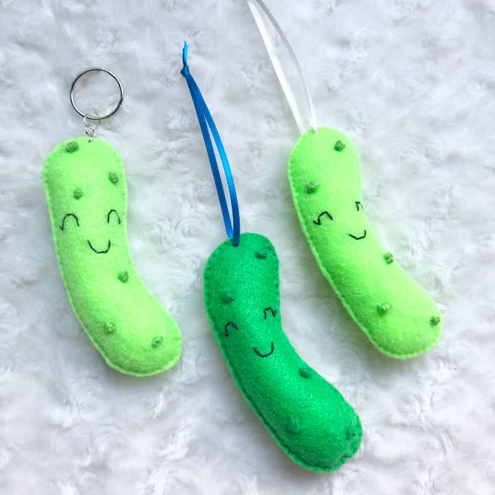 Pickle Ornament for wholesale by Charley & Ruth Designs