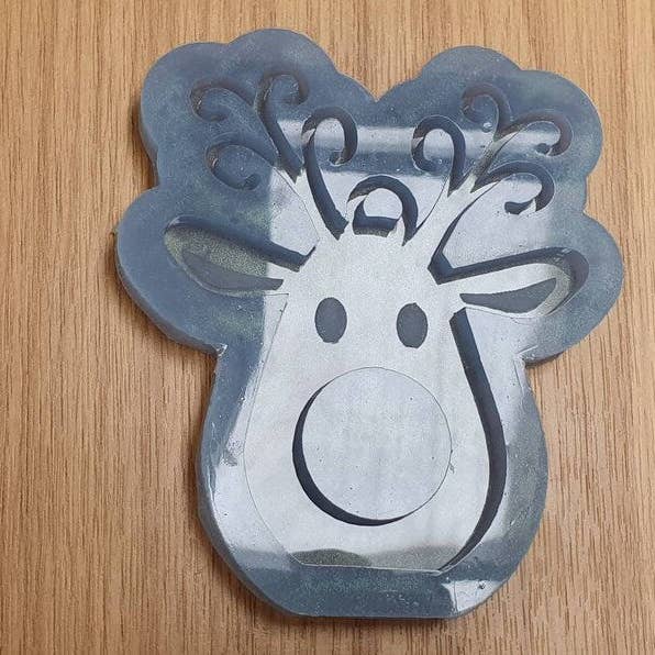 Mr Resin - Wholesale Chocolate/Candy Mold - Hanging Reindeer Ferrero Rocher / Lindt Holder Silicone Mould