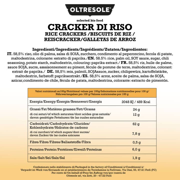 Oltresole – wholesale Kex – RISKEX 500 g4