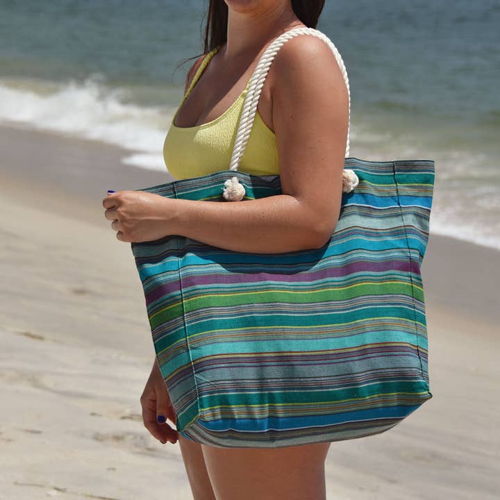Mayamam Weavers - Wholesale Beach Bag - Hand Woven Guatemalan Beach Tote8