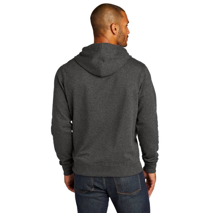 Blue Peak Creative - Wholesale Hoodie - Men's - Bigfoot Dark Forest - Sustainable Recycled Fleece Hoodie2