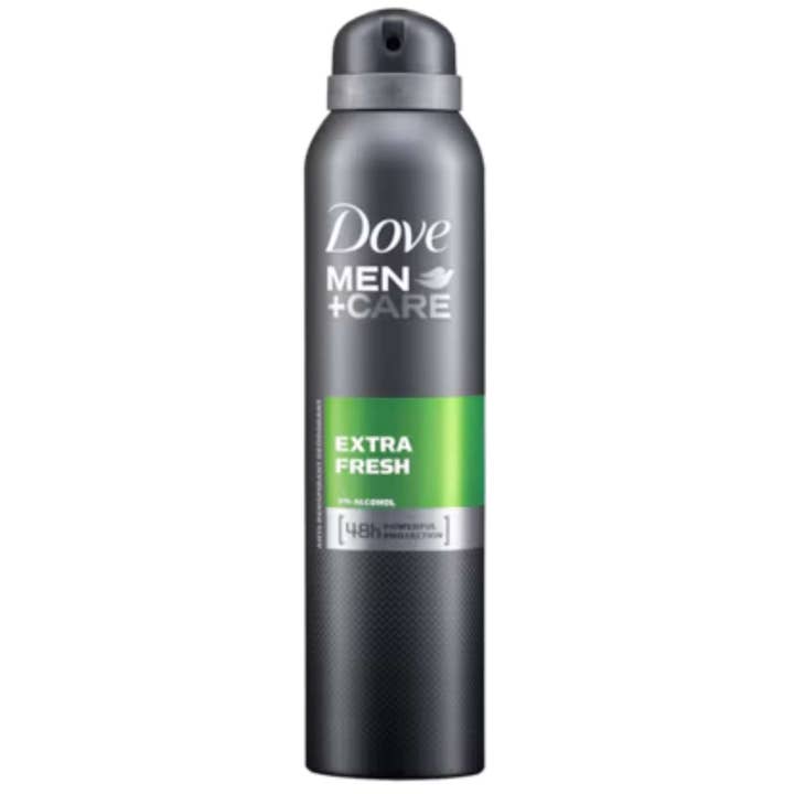 Dove Men+Care Extra Fresh Antiperspirant Dry Spray, 150 ml for wholesale by Bam Deals