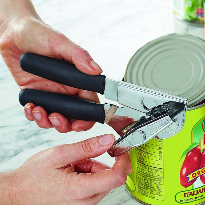 Swing-A-Way Comfort Grip Can Opener Black for wholesale by Lifetime Brands