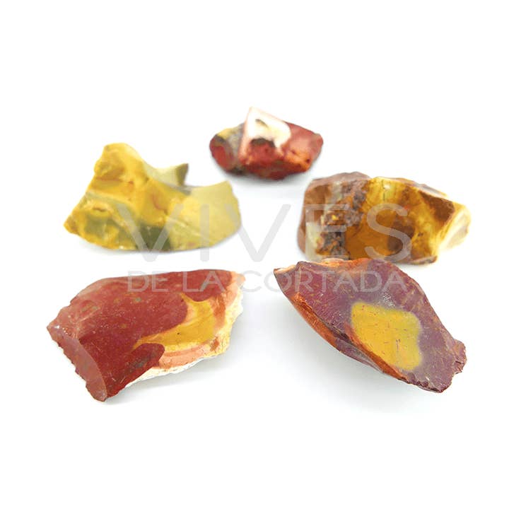 Small Raw Mookaite Jasper for wholesale by Vives de la Cortada S.L