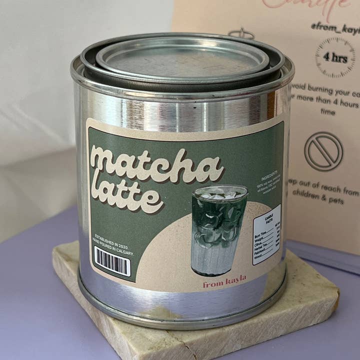 From Kayla - Wholesale Travel Candles - Matcha Latte [new]0