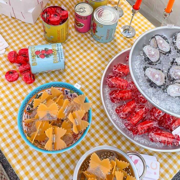 Line & Co - Wholesale Hair Clip - Women's - Pasta Claw Clip // Cellulose Acetate 4