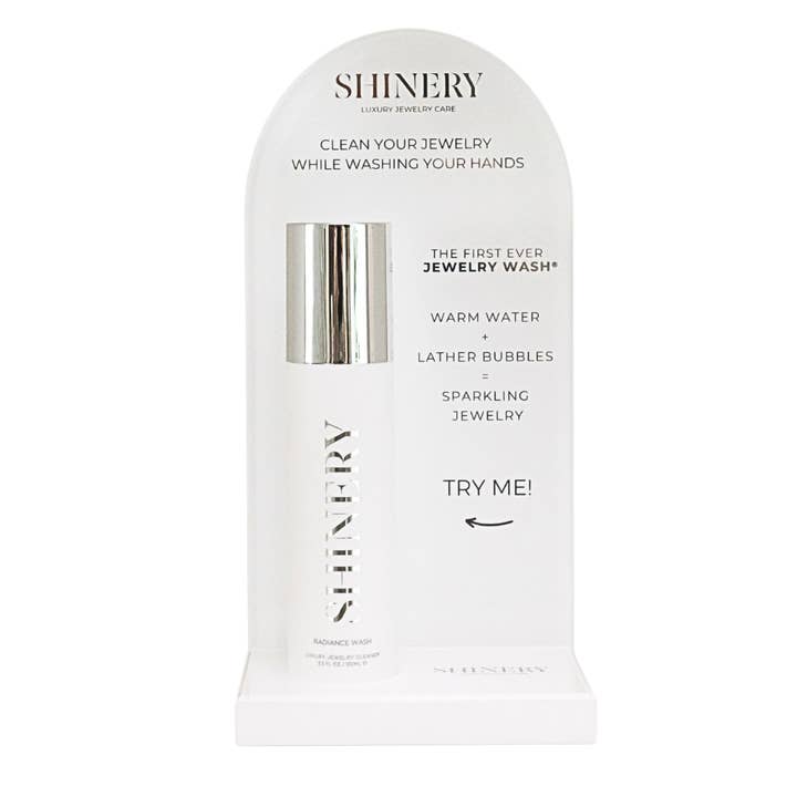 Jewelry Wash® - Acryl "Probeer Mij" Display voor wholesale door Shinery