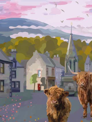 356C Outlander 1948/ Periodic Society/ Carte de vœux pour la vente par Periodic Society