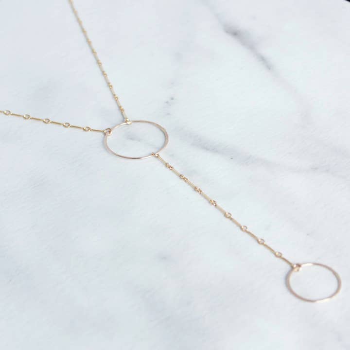 Karma Y Necklace for wholesale by M.Liz Jewelry