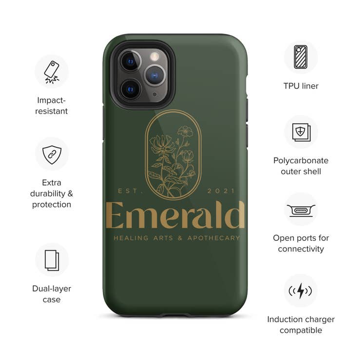 Practicality Skin & Body care - Wholesale Phone Case - Unisex - Emerald Tough iPhone case2