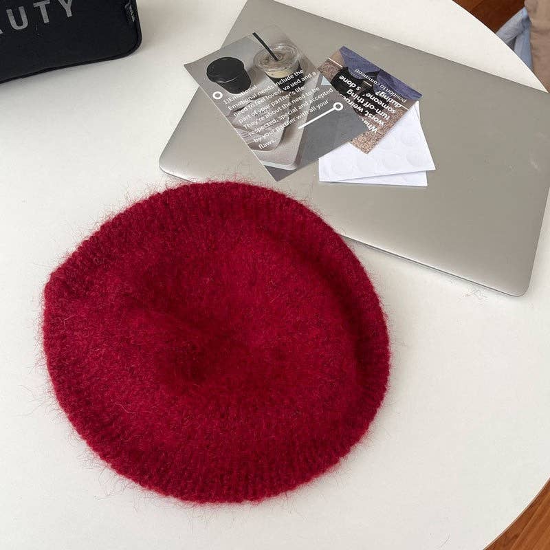 ShieldChic - Wholesale Baret - Dames - Wollen gebreide baret hoed7