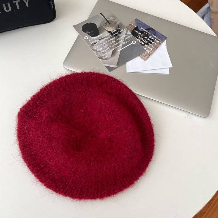 ShieldChic - Wholesale Baret - Dames - Wollen gebreide baret hoed7