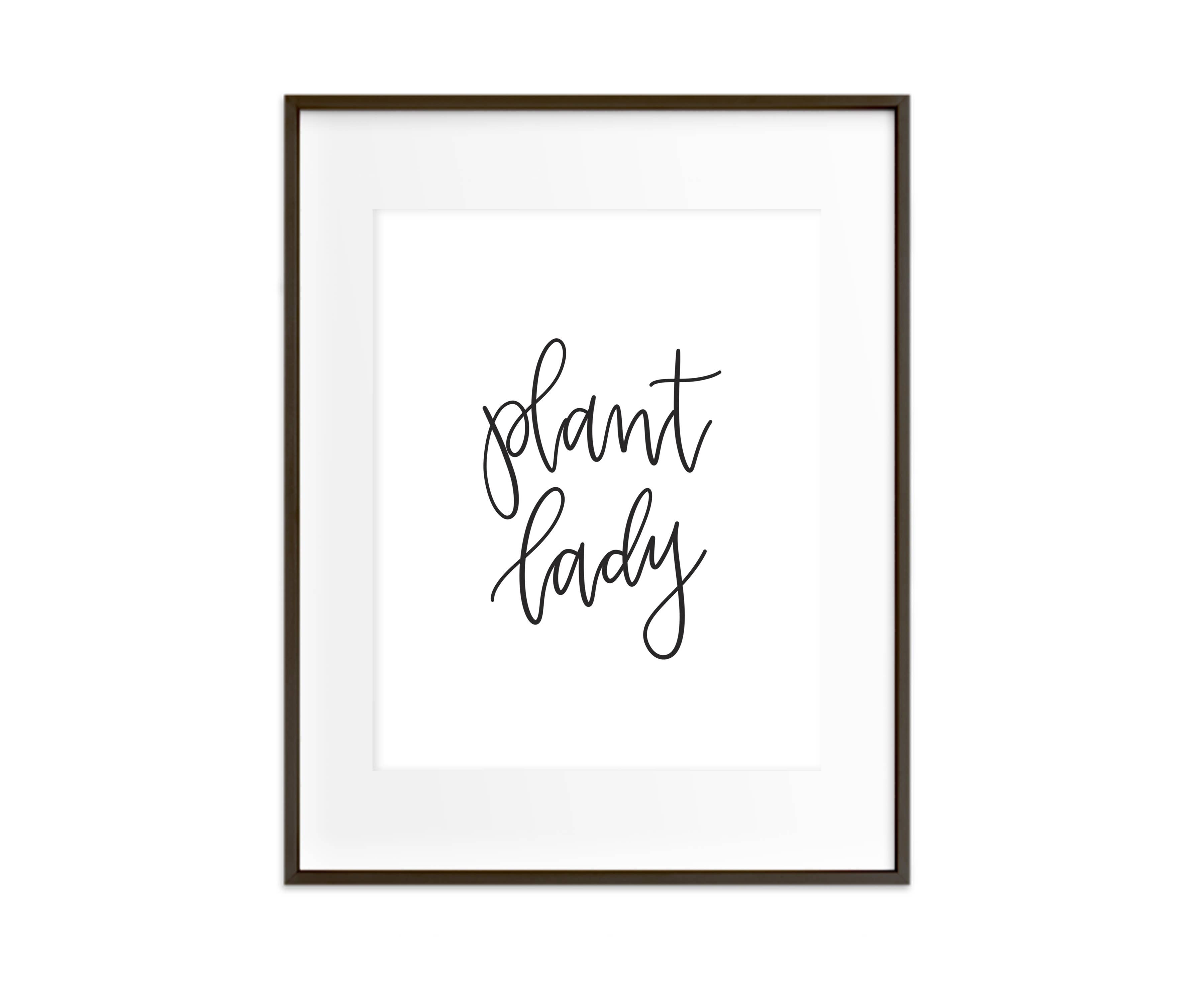 Instead of Ashes - Wholesale Art Print - Plant Lady - 8x10 Print