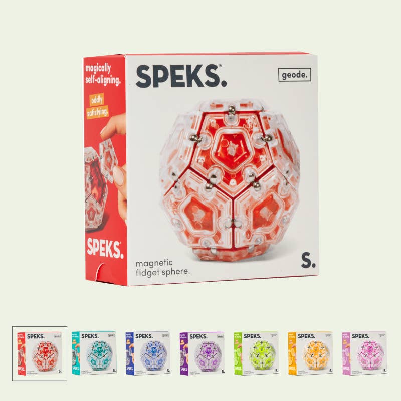Speks - Wholesale Fidget Toy - Kids - Geode Single Color Case Pack