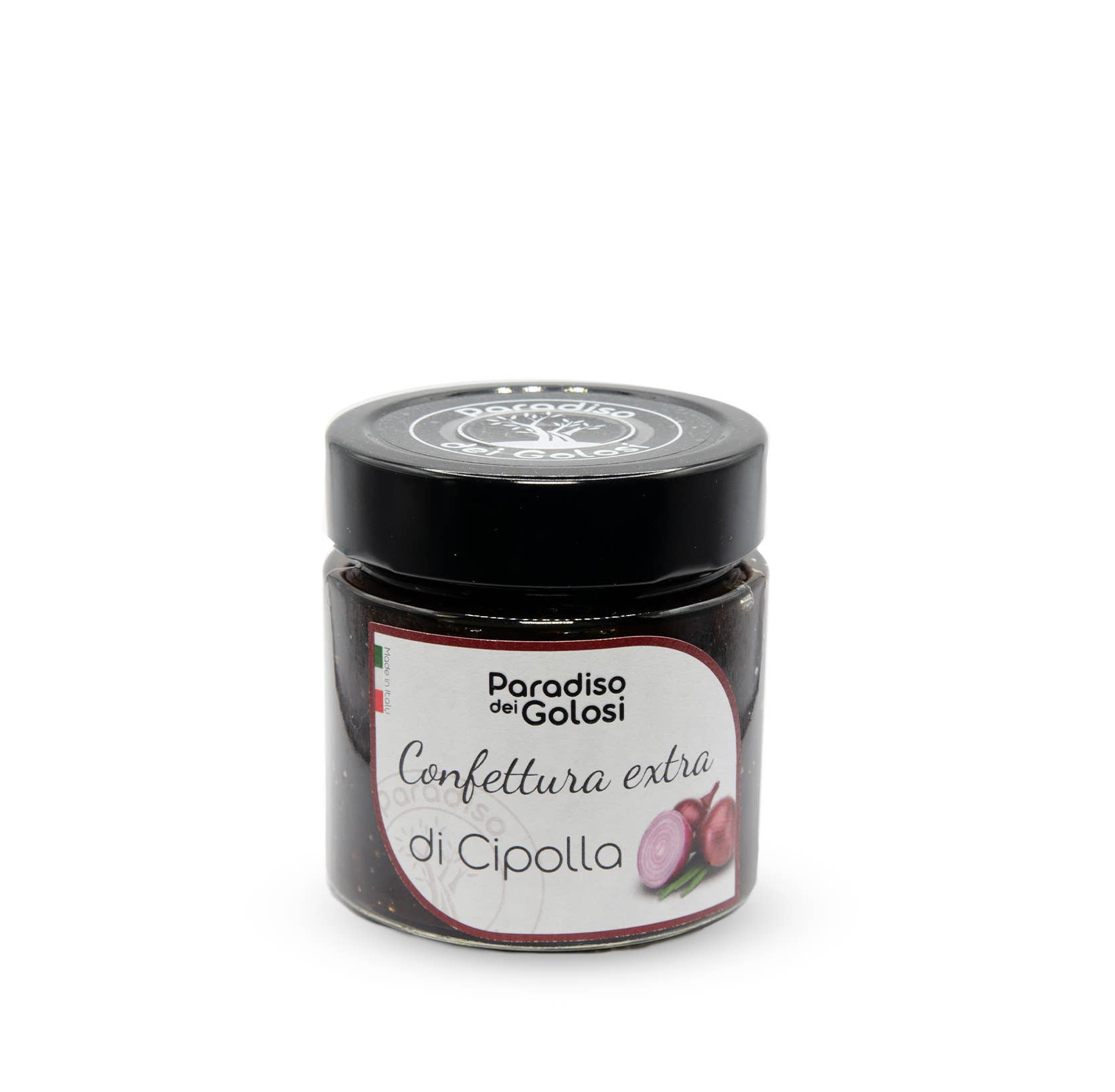 Paradiso dei Golosi Srl – Großhandel Marmelade/Gelee – Kalabrische Tropea-Rotzwiebelmarmelade – 250g