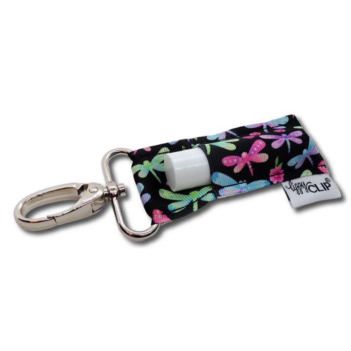 LippyClip Lip Balm Holder - Wholesale Keychain - Women's - Dragonfly LippyClip® Lip Balm Holder for Chapstick