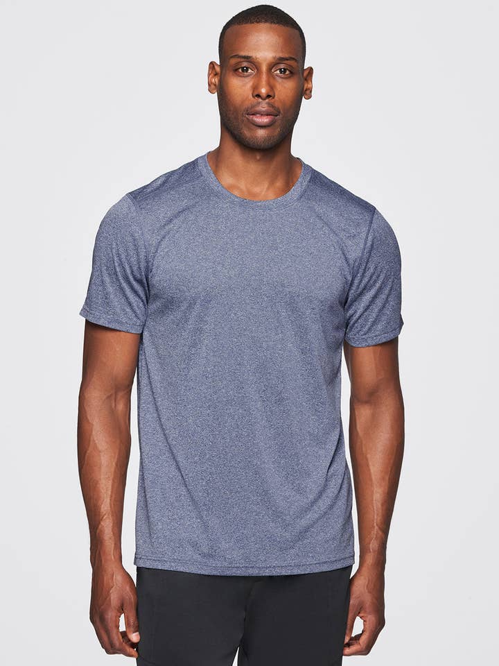 T-shirt de treino leve Vortex por atacado de RBX Active