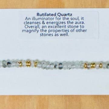 Santore Jewelry Company - Wholesale Beaded Bracelet - Linea Beaded Stretch Bracelet - Ships Carded32