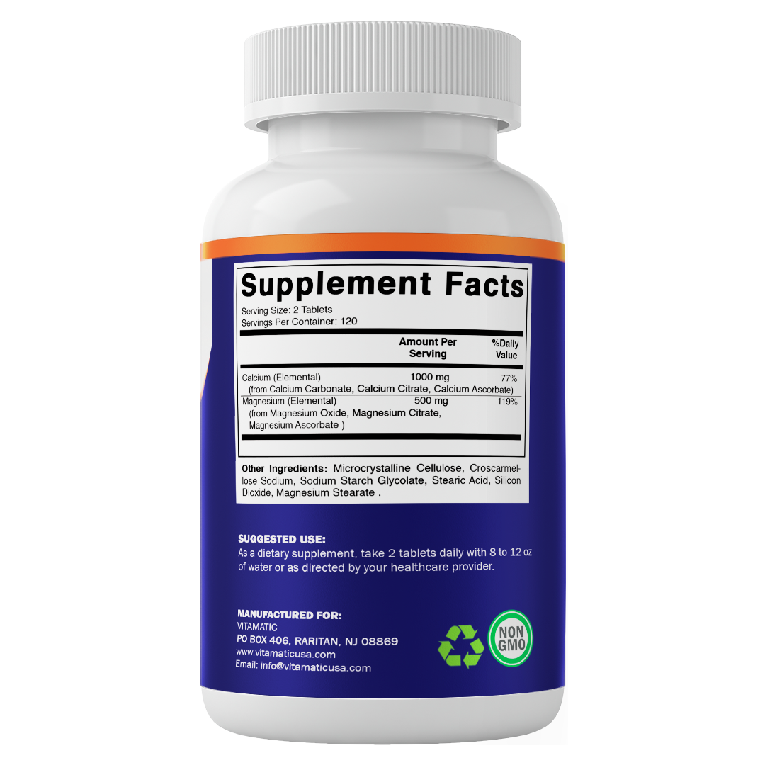 Vitamatic - Wholesale Oral Supplement/Vitamin - Vitamatic Calcium Magnesium Complex - 240 Tablets7
