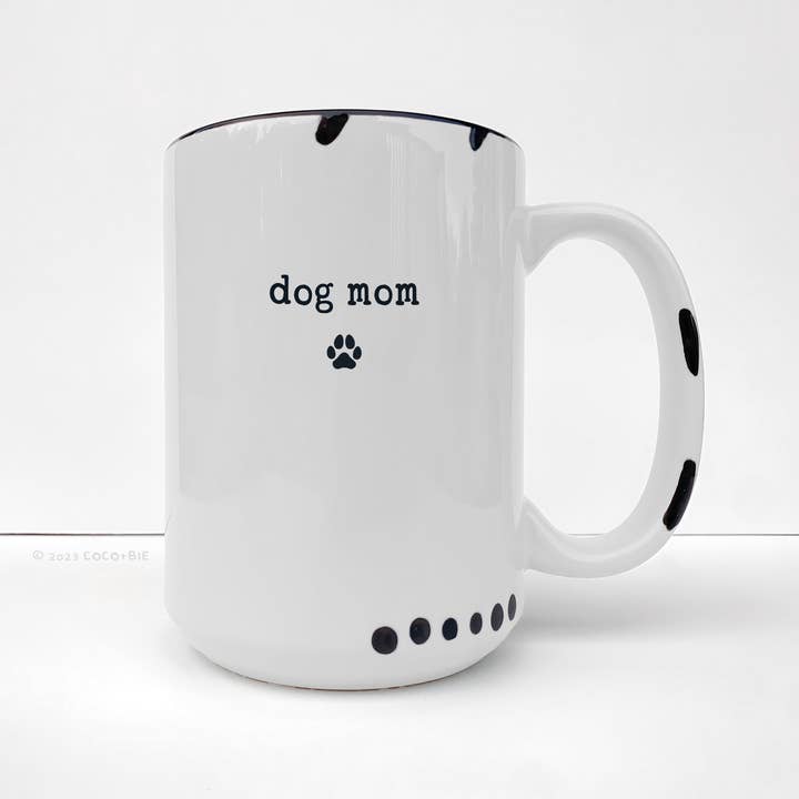 Dog Mom Mug - Dog Lover Gift, Dog Mom Gift for wholesale by coco+bie designs