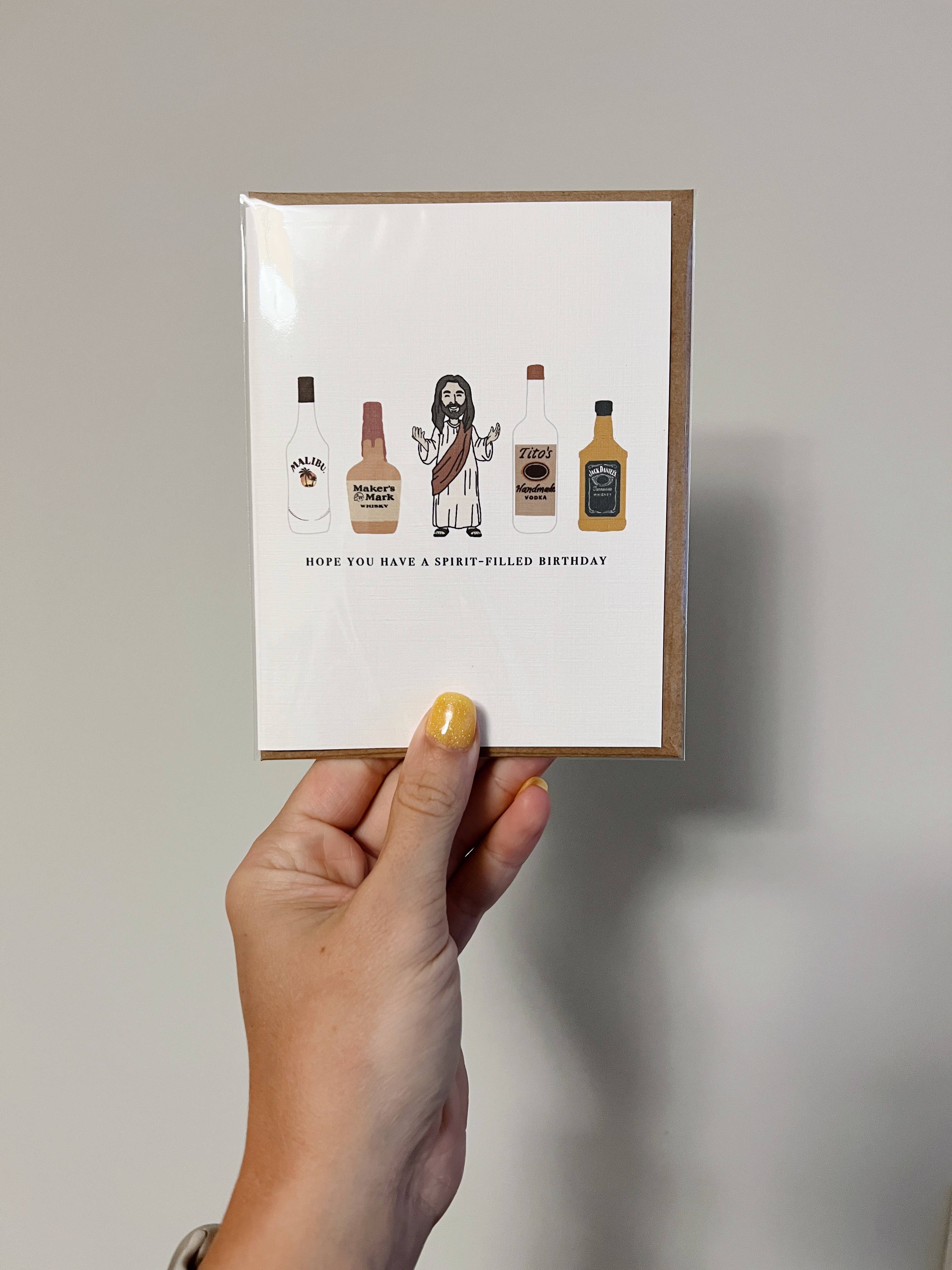 Kelly Scott Design Co - Wholesale Birthday Card - Spirit-filled Birthday Card - Funny Birthday Card1