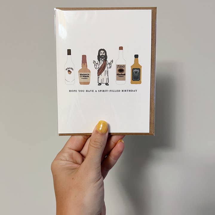 Kelly Scott Design Co - Wholesale Birthday Card - Spirit-filled Birthday Card - Funny Birthday Card1